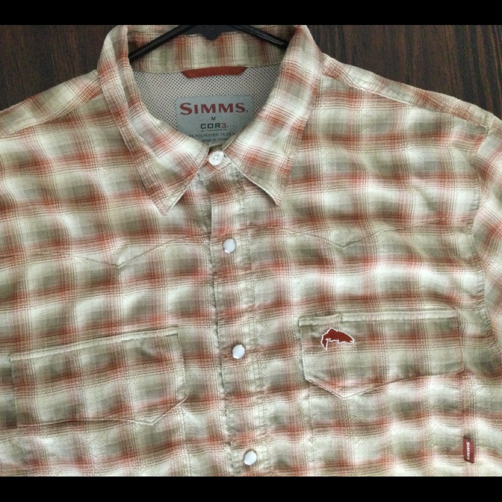 Simms Cor3 Short Sleeve Shirt